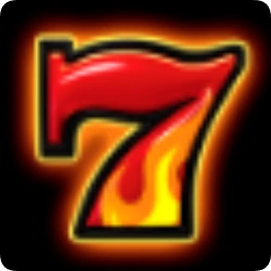 Hell Hot 20 red seven symbol